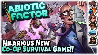 Hilarious New CoOp Survival Game  Lets Try Abiotic Factor  ft The Wholesomeverse [upl. by Dyche393]