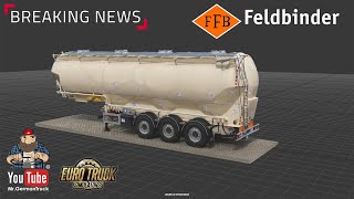 ETS2 v141 Besuch bei Feldbinder Feldbinder SILO DLC [upl. by Yettie]