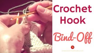 Crochet Bind Off How To Finish Your Knitting Project [upl. by Arahk778]