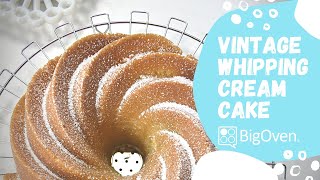 Vintage Whipping Cream Cake [upl. by Nevsa19]