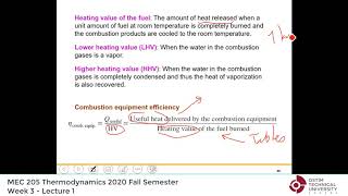 Thermodynamics by Yunus Cengel  Lecture 07 quotChap 2 Energy conversion efficienciesquot 2020 Fall [upl. by Farrand871]