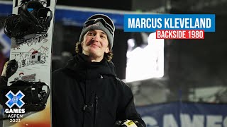 Marcus Kleveland Backside 1980  X Games Aspen 2023 [upl. by Bryan]