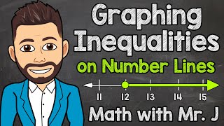 Graphing Inequalities on Number Lines  Math with Mr J [upl. by Eshman67]