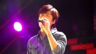 HD LEE MINHO Live in Manila Singing THE HEIRS Soundtrack [upl. by Akinas597]