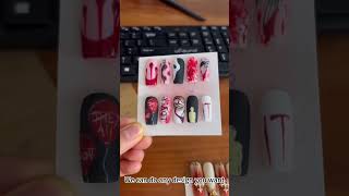 Mona press on nails factory custompressonnails pressonnails pressonnailsbusiness nailart [upl. by Naffets130]