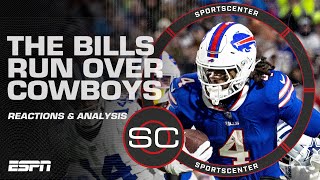 The Cowboys defense was UNDERSIZED against the Bills  Tim Hasselbeck  SportsCenter [upl. by Fried]