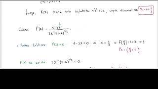 36 Gráfica de una función con derivadas Parte 2 [upl. by Jaylene992]