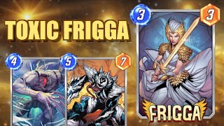 THIS DECK IS FRIGGA AWESOME Toxic Frigga Marvel Snap [upl. by Kali]