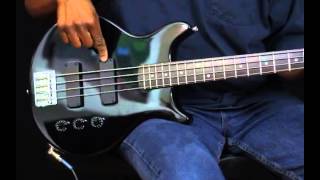 Hamer Slammer Short Scale 4 String Bass Guitar [upl. by Williamson]