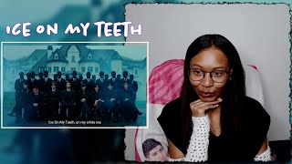 ATEEZ ICE ON MY TEETH Reaction  Dance Practice [upl. by Ettenay]