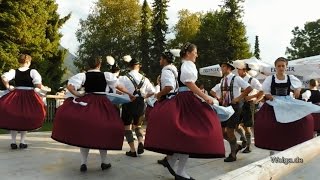 Trachtenverein DSimetsbergler Wallgau plattelt den Schottischen [upl. by Laikeze]