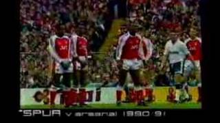 paul gascoigne gazza goal  tottenham vs arsenal [upl. by Iveson]