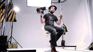 The Stun Gun Photo Shoot Behind the Scenes [upl. by Devol]