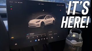 Teslas Big UI Refresh 1st Impressions [upl. by Ariajaj]