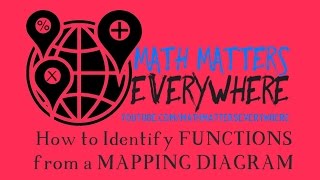 How to Identify Functions from a Mapping Diagram Video [upl. by Lowell]