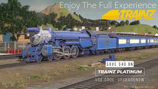 Blue Comet Comparison Trainz Platinum Offer [upl. by Nepsa]