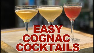 Three Easy Cocktails for Cognac Day [upl. by Atiuqahc]