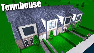 European Townhouse Speedbuild • Roblox Bloxburg • 106K [upl. by Dareen711]