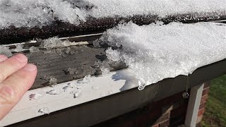 Leaf Filter Gutter Guards a Song of Ice and Snow [upl. by Onitsuj]