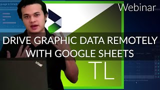 Titler Live 5  Drive graphic data remotely using Google Sheets [upl. by Yvaht]