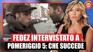 Fedez in Tv dopo le voci di crisi con Chiara Ferragni le prime dichiarazioni a Pomeriggio 5 [upl. by Amilah]