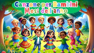 Canzone per Bambini Mesi dellAnno [upl. by Birkner]