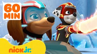 PAW Patrol Mighty Pups Use Their Super Powers w Liberty amp Marshall  1 Hour Compilation  Nick Jr [upl. by Sibelle25]