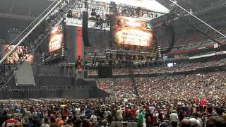 WWE Wrestlemania 26 Announcers Entrance [upl. by Enirak]