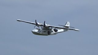 Shuttleworth Festival of Flight 2024 Consolidated PBY5a Catalina [upl. by Georges297]