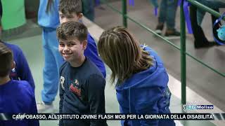 Campobasso allistituto Jovine Flash Mob per la giornata della disabilità [upl. by Okiron702]