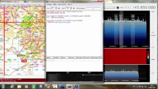 How to decode AX25 Packet using RTL SDR dongle SDRsharp Soundmodem and UIVIEW APRS decoding [upl. by Nottirb]