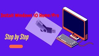 Windows 10 Homepro Installation Step by Step 20242025  l windows 10 from bootable pendrive [upl. by Filipe7]