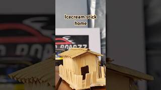 Icecream stick miniature house making [upl. by Halette]