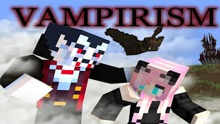 Vampirism mod Vampire Part 1 Tutorial minecraft java edition [upl. by Yaniv949]