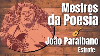 JOÃO PARAIBANO  estrofe poesia poema verso literatura [upl. by Riti]