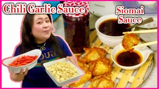 Easy Siomai Sauce Recipe  Chili Garlic Sauce Pangnegosyo [upl. by Enom]