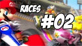 Mario Kart Wii Online Races  02 [upl. by Akirdnwahs989]