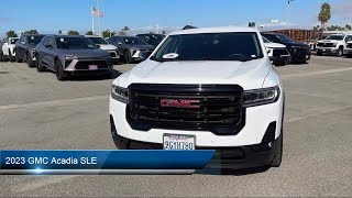 2023 GMC Acadia SLE Costa Mesa Newport Beach Irvine Huntington Beach Orange [upl. by Hull]