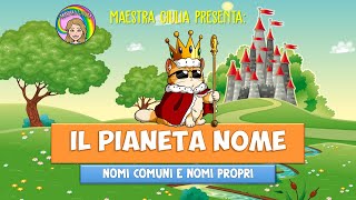 1 IL PIANETA NOME  Nomi comuni e nomi propri [upl. by Ferriter22]