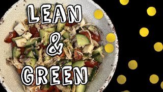 Lean amp Green Meal  Greek Chicken Caprese Salad [upl. by Fording]