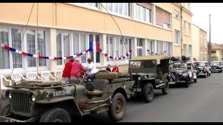 70ème anniversaire de la libération de MontceaulesMines 6 septembre 2014 [upl. by Araid469]