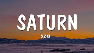 SZA  Saturn Lyrics [upl. by Raffaj]