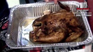 Beer Brined Smoked Chicken in a Cookshack Amerique [upl. by Anifur]