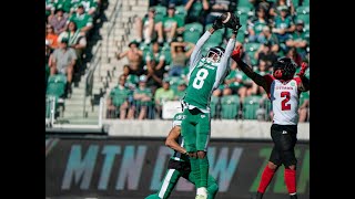 RIDER RADIO Saskatchewan Roughriders DB Marcus Sayles Week 17 exclusive postgame interview [upl. by Magnuson]