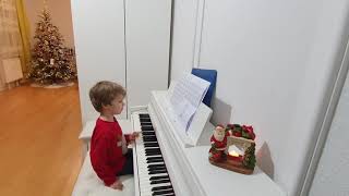 Silent Night amp Cicha Noc with piano accompaniment [upl. by Abdu]