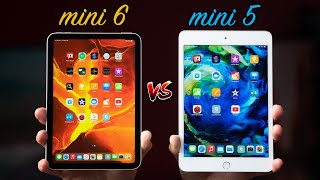 iPad mini 6 vs iPad mini 5  Really Worth 100 More [upl. by Itisahc]