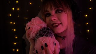 ASMR  gentle Loofah Ocean Waves Whispering Mouth Sounds amp more  blue yeti [upl. by Aivirt]