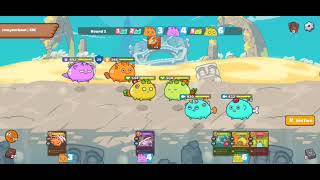 RBP AXIE INFINITY GAMEPLAY CERASTES TINY DINO MONSTER [upl. by Noll82]