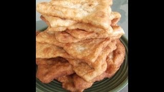 FRIED BREAD  traditional way [upl. by Aihsekel795]