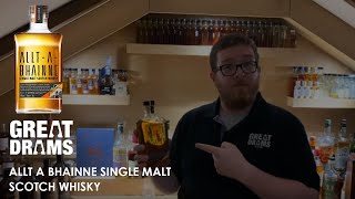 Whisky Tastings  Review Allt A Bhainne Single Malt Scotch Whisky Video Review [upl. by Aislehc]